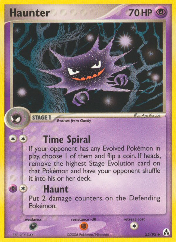 Haunter - Legend Maker - #35 - Pokemon TCG card