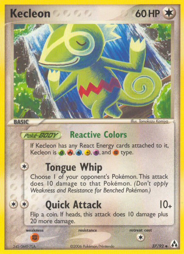 Kecleon - Legend Maker - #37 - Pokemon TCG card