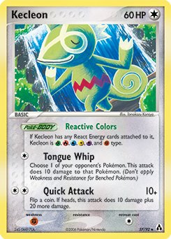 Kecleon #37 Kecleon - Legend Maker - #37 - Pokemon TCG card