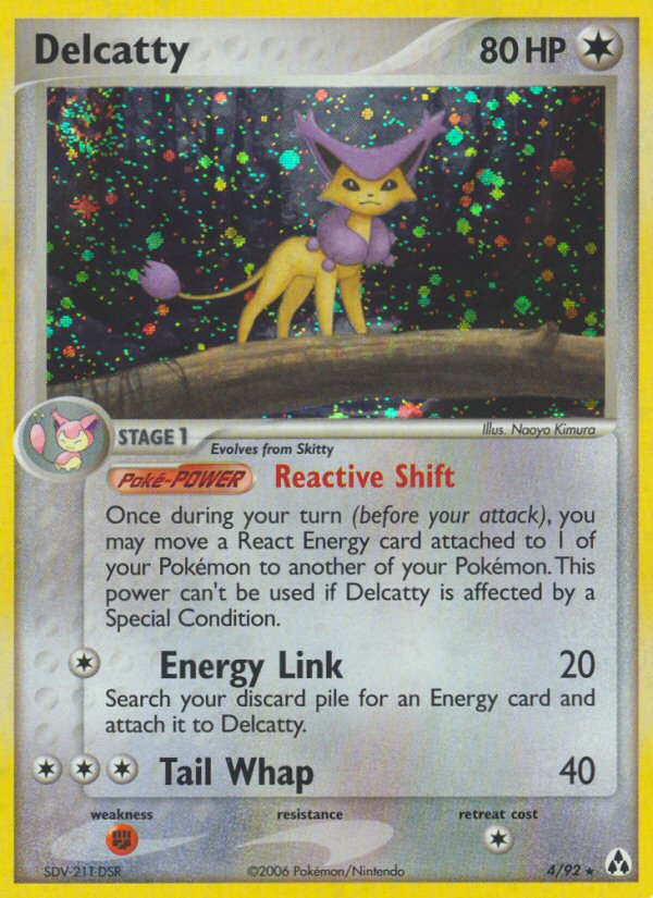 Delcatty - Legend Maker - #4 - Pokemon TCG card