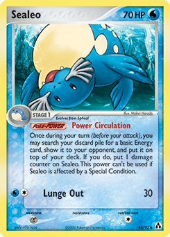 Sealeo #43 Sealeo - Legend Maker - #43 - Pokemon TCG card