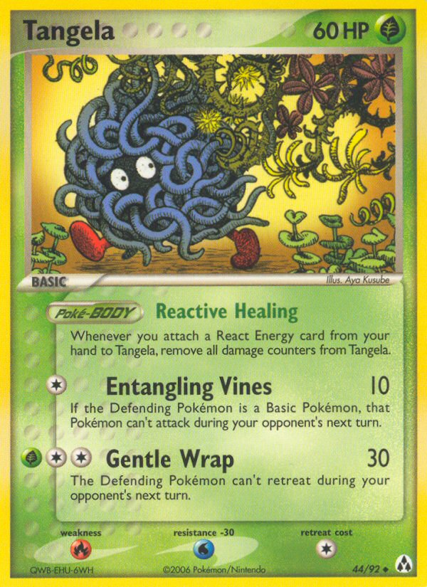 Tangela - Legend Maker - #44 - Pokemon TCG card