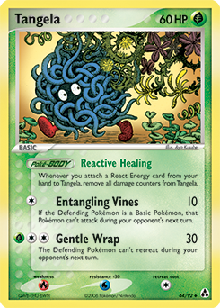 Tangela - Legend Maker - #44 - Pokemon TCG card