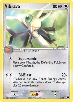 Vibrava #46 Vibrava - Legend Maker - #46 - Pokemon TCG card