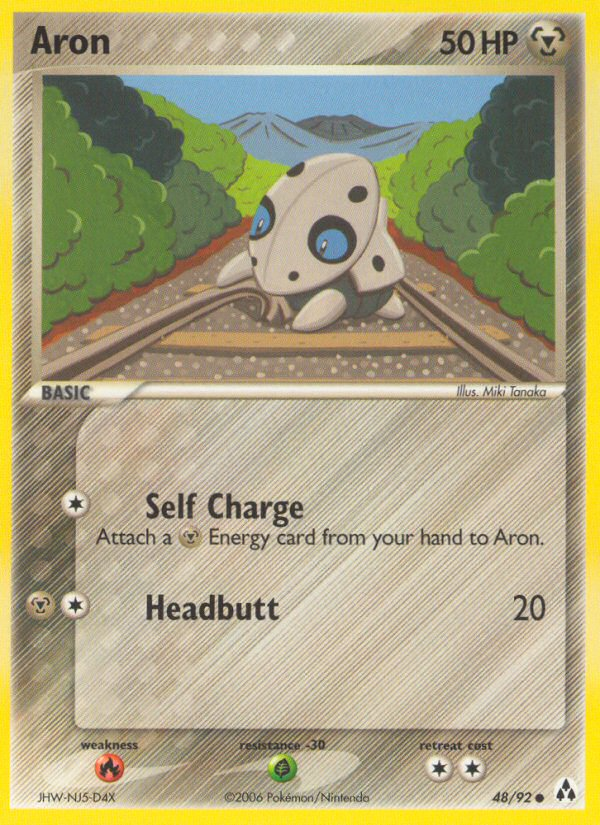 Aron - Legend Maker - #48 - Pokemon TCG card