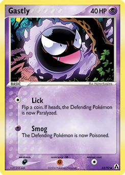 Gastly #52 Gastly - Legend Maker - #52 - Pokemon TCG card