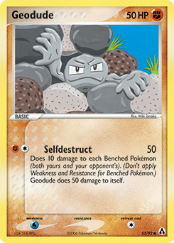 Geodude - Legend Maker - #53 - Pokemon TCG card