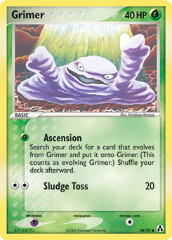 Grimer #54 Grimer - Legend Maker - #54 - Pokemon TCG card