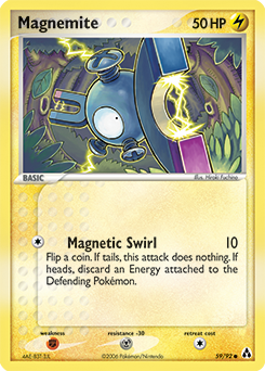 Magnemite #59 Magnemite - Legend Maker - #59 - Pokemon TCG card