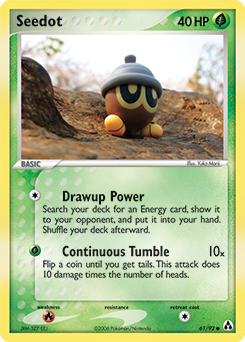 Seedot - Legend Maker - #61 - Pokemon TCG card