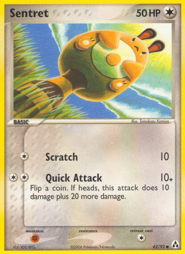 Sentret - Legend Maker - #62 - Pokemon TCG card