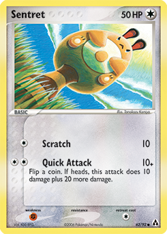 Sentret - Legend Maker - #62 - Pokemon TCG card
