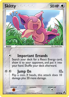 Skitty #64 Skitty - Legend Maker - #64 - Pokemon TCG card
