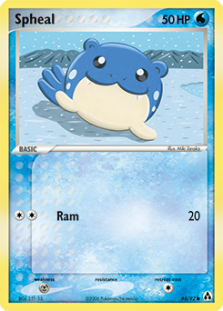 Spheal - Legend Maker - #65 - Pokemon TCG card