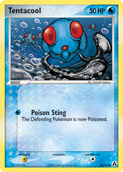 Tentacool - Legend Maker - #66 - Pokemon TCG card