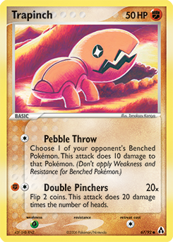 Trapinch #67 Trapinch - Legend Maker - #67 - Pokemon TCG card