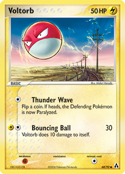 Voltorb #68 Voltorb - Legend Maker - #68 - Pokemon TCG card