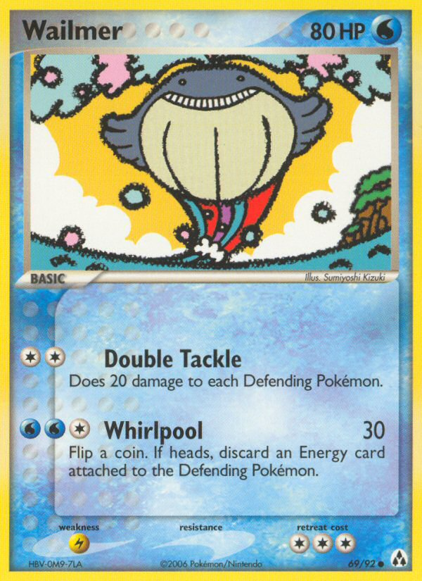 Wailmer - Legend Maker - #69 - Pokemon TCG card