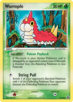 Wurmple - Legend Maker - #70 - Pokemon TCG card