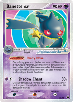Banette ex #85 Banette ex - Legend Maker - #85 - Pokemon TCG card