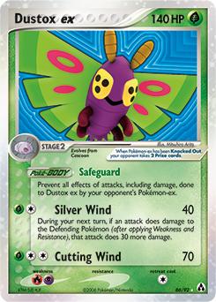 Dustox ex #86 Dustox ex - Legend Maker - #86 - Pokemon TCG card