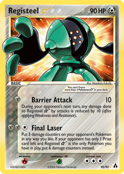 Registeel ★ #92 Registeel ★ - Legend Maker - #92 - Pokemon TCG card
