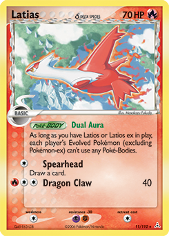 Latias δ #11 Latias δ - Holon Phantoms - #11 - Pokemon TCG card