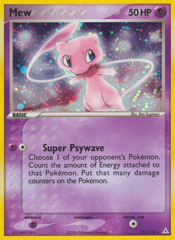 Mew - Holon Phantoms - #111 - Pokemon TCG card