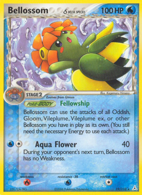Bellossom δ - Holon Phantoms - #19 - Pokemon TCG card