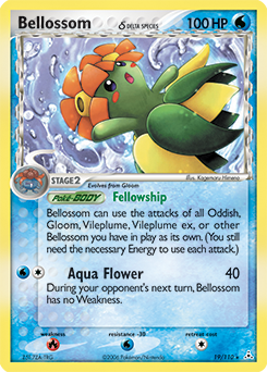 Bellossom δ #19 Bellossom δ - Holon Phantoms - #19 - Pokemon TCG card