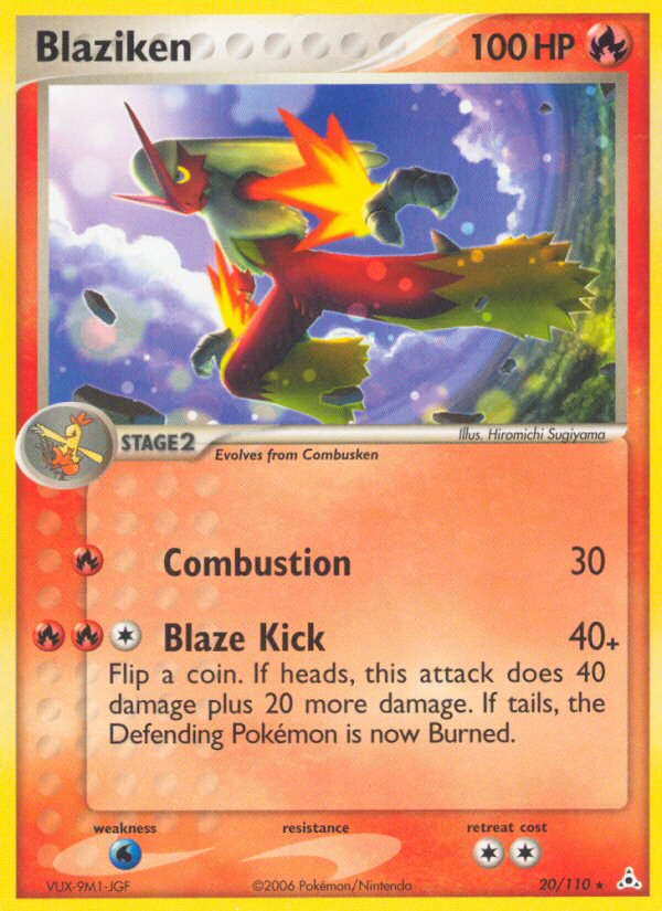 Blaziken - Holon Phantoms - #20 - Pokemon TCG card