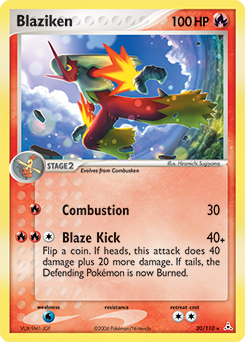 Blaziken #20 Blaziken - Holon Phantoms - #20 - Pokemon TCG card
