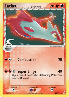 Latias δ #21 Latias δ - Holon Phantoms - #21 - Pokemon TCG card