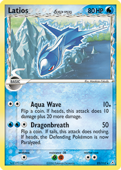 Latios δ - Holon Phantoms - #22 - Pokemon TCG card