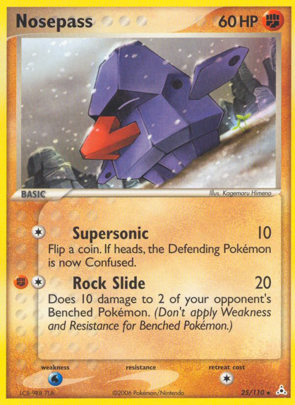 Nosepass - Holon Phantoms - #25 - Pokemon TCG card