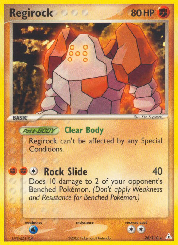 Regirock - Holon Phantoms - #28 - Pokemon TCG card