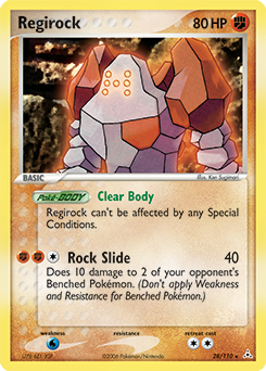 Regirock - Holon Phantoms - #28 - Pokemon TCG card