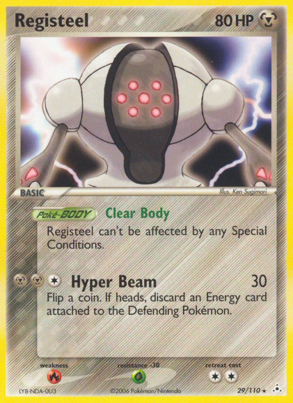 Registeel - Holon Phantoms - #29 - Pokemon TCG card