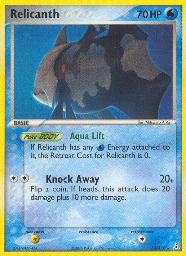 Relicanth - Holon Phantoms - #30 - Pokemon TCG card