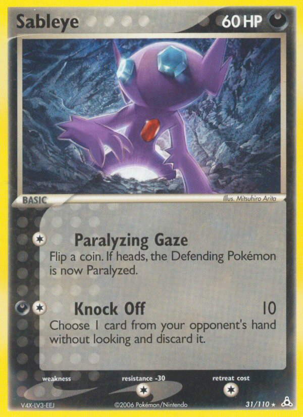 Sableye - Holon Phantoms - #31 - Pokemon TCG card