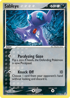 Sableye #31 Sableye - Holon Phantoms - #31 - Pokemon TCG card
