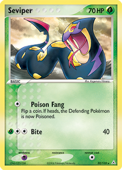 Seviper #32 Seviper - Holon Phantoms - #32 - Pokemon TCG card