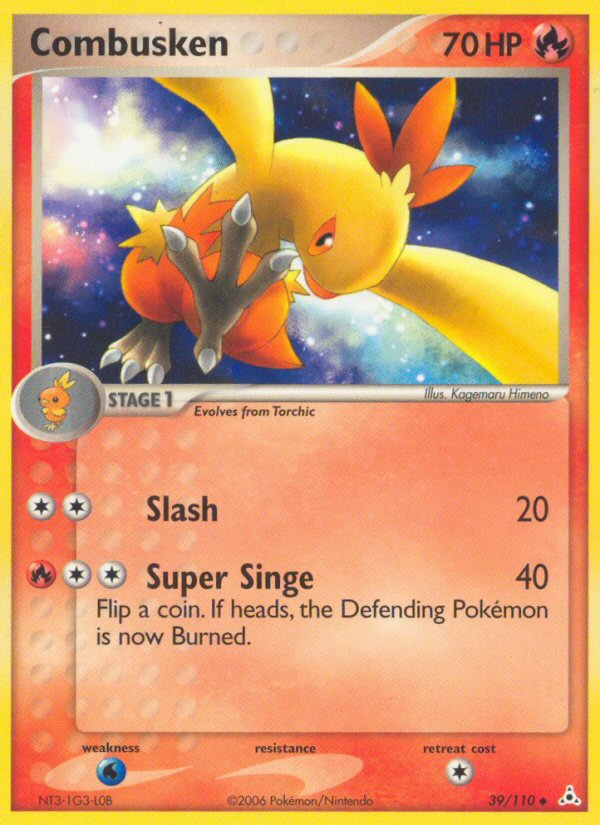 Combusken - Holon Phantoms - #39 - Pokemon TCG card