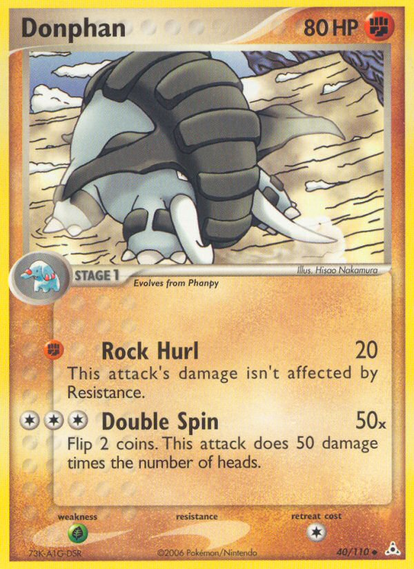 Donphan - Holon Phantoms - #40 - Pokemon TCG card