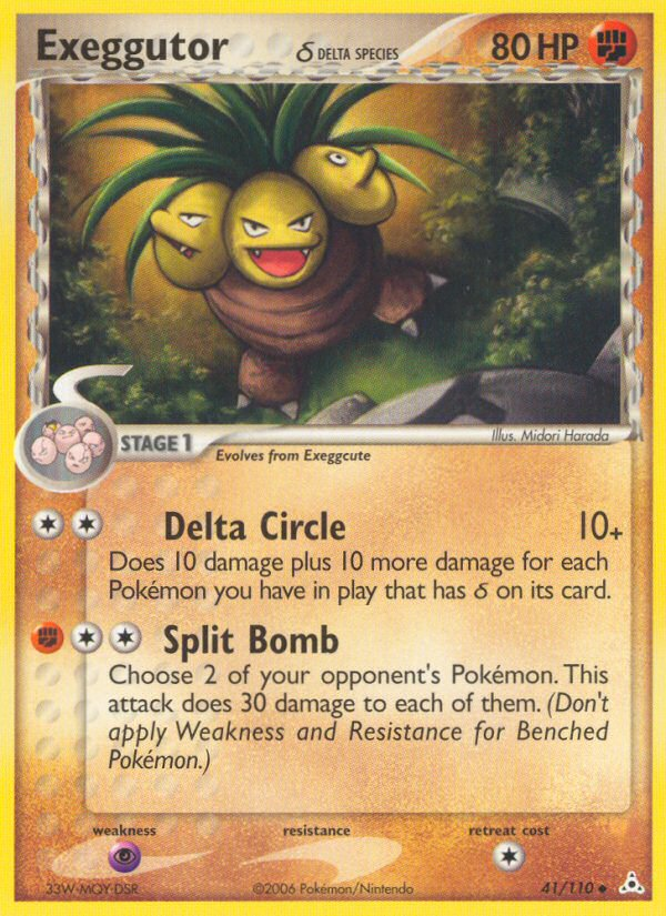 Exeggutor δ - Holon Phantoms - #41 - Pokemon TCG card