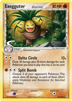 Exeggutor δ - Holon Phantoms - #41 - Pokemon TCG card