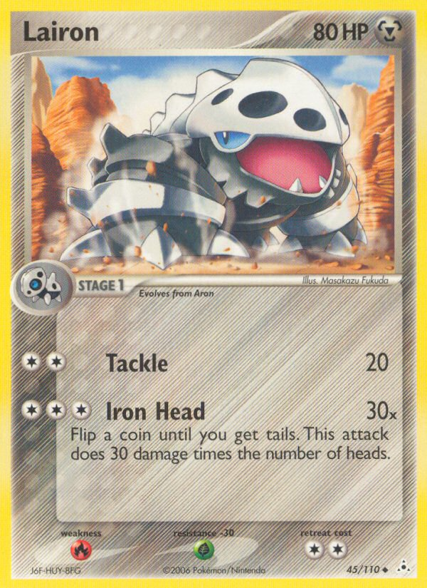 Lairon - Holon Phantoms - #45 - Pokemon TCG card
