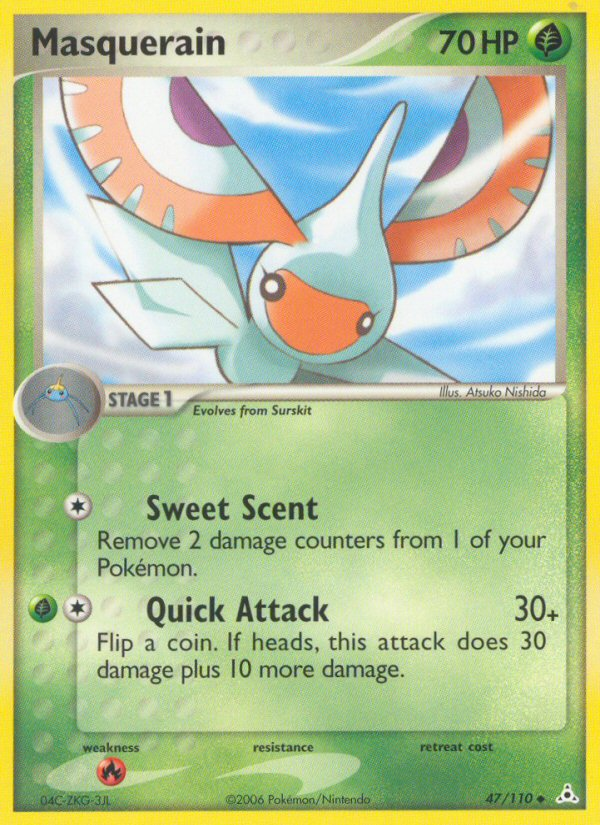 Masquerain - Holon Phantoms - #47 - Pokemon TCG card
