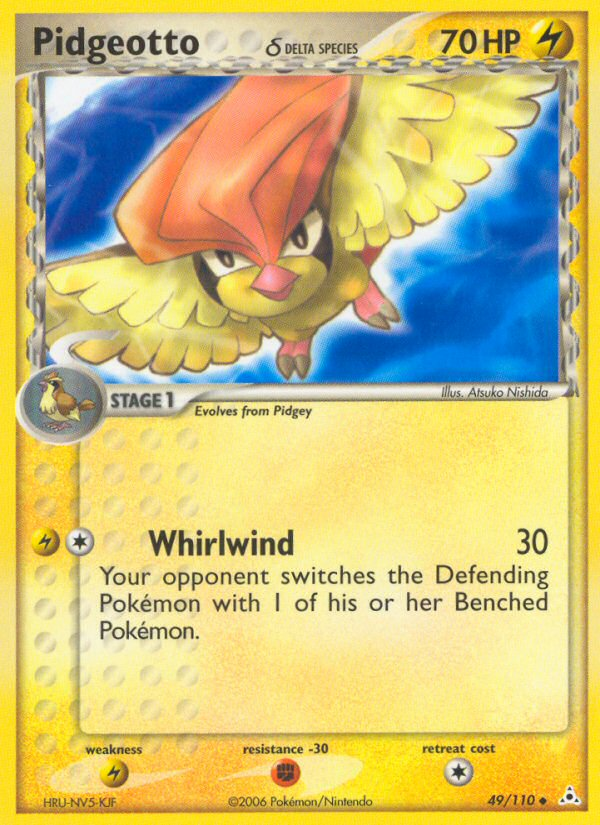 Pidgeotto δ - Holon Phantoms - #49 - Pokemon TCG card