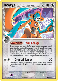 Deoxys δ #5 Deoxys δ - Holon Phantoms - #5 - Pokemon TCG card